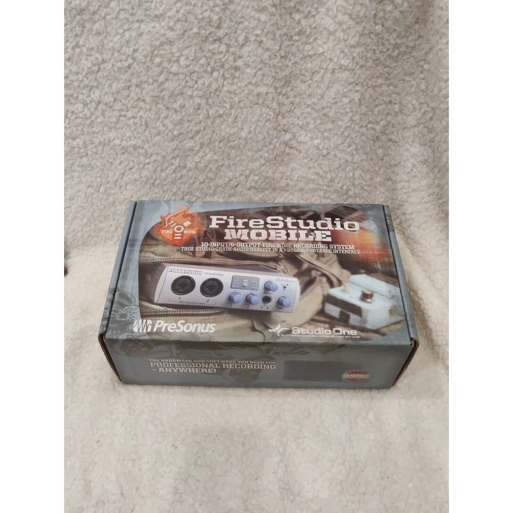 PreSonus FireStudio Mobile Recording Interface with FireWire Card - Brand New